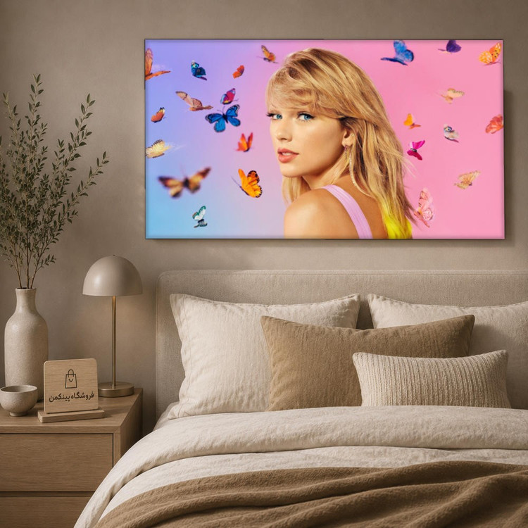 تابلو شاسی پینکمن طرح تیلور سویفت Mac - Taylor Swift Mac کد Jm 53