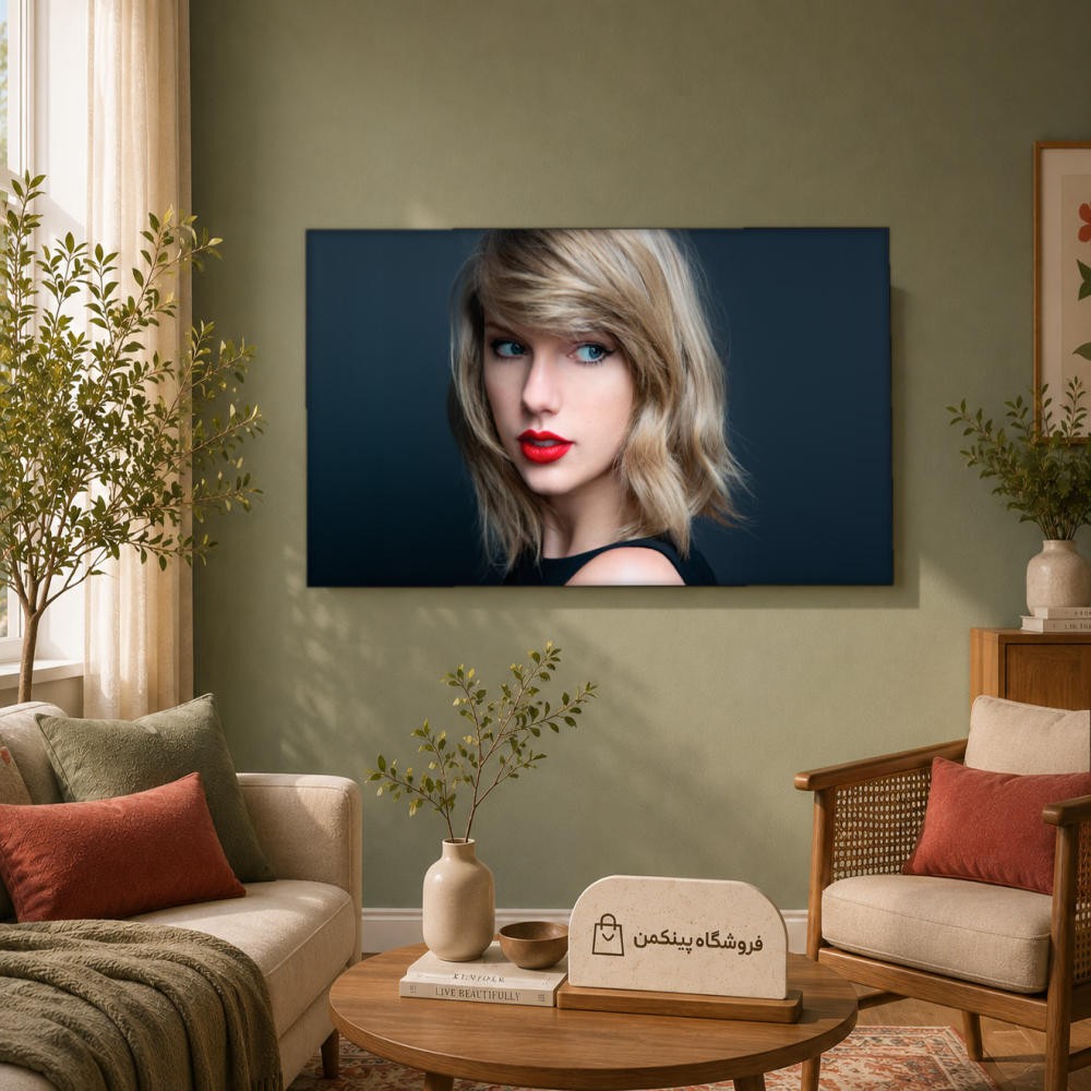 تابلو شاسی پینکمن طرح تیلور سویفت Mac - Taylor Swift Mac کد Jm 45