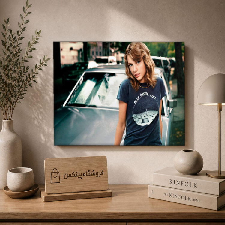 تابلو شاسی پینکمن طرح تیلور سویفت Mac - Taylor Swift Mac کد Jm 35