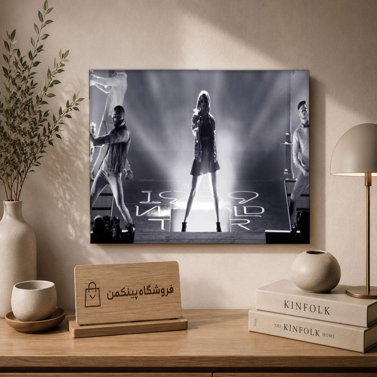 تابلو شاسی پینکمن طرح تیلور سویفت Mac - Taylor Swift Mac کد Jm 16