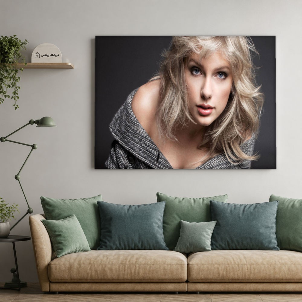 تابلو شاسی پینکمن طرح تیلور سویفت Mac - Taylor Swift Mac کد Jm 12