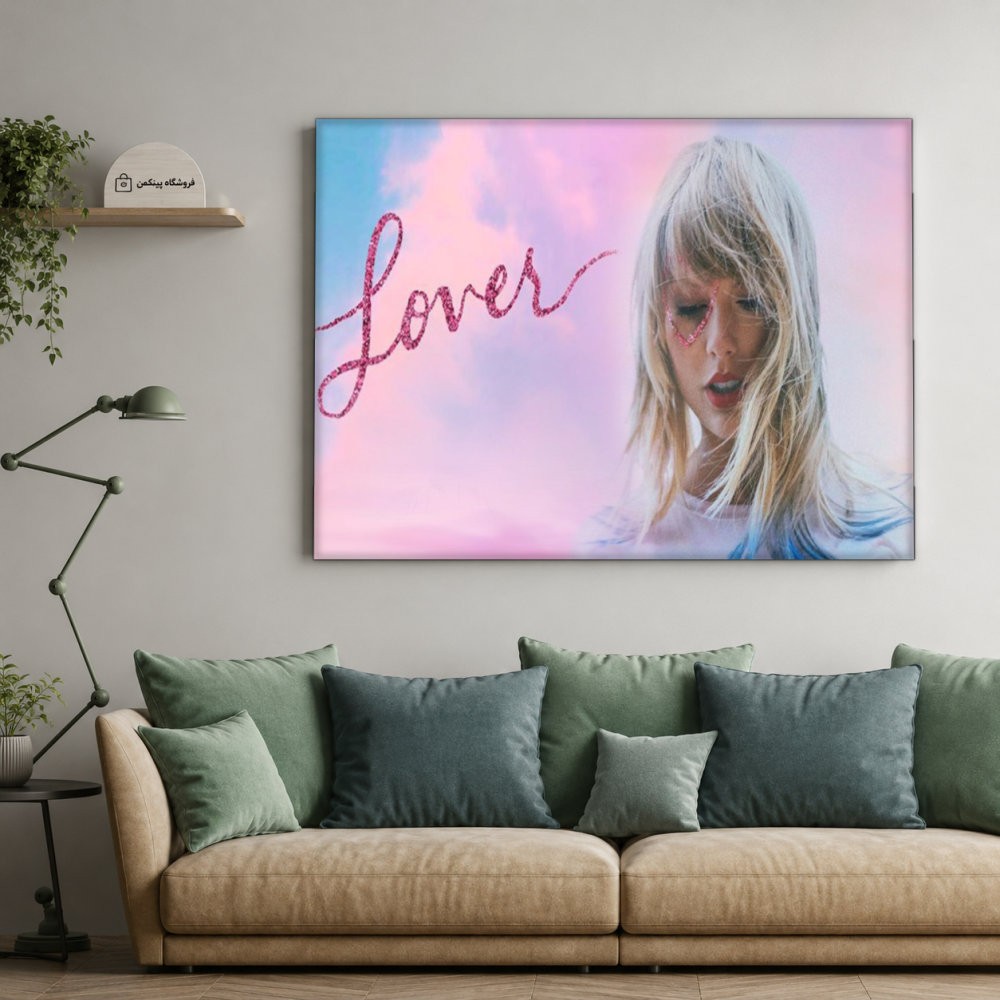 تابلو شاسی پینکمن طرح تیلور سویفت Lover آلبوم - Taylor Swift Lover Album کد Jm 10