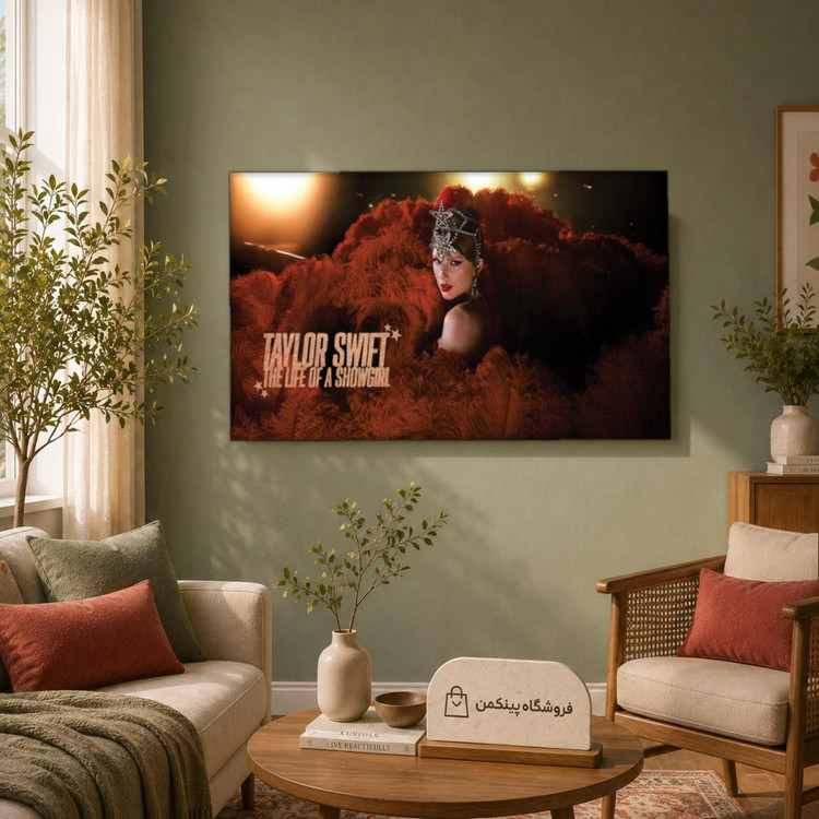 تابلو شاسی پینکمن طرح تیلور سویفت Life Showgirl تیلور سویفت - Taylor Swift The Life Of A Showgirl Desktop کد_3