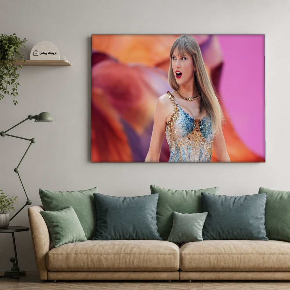 تابلو شاسی پینکمن طرح تیلور سویفت Life Showgirl - Taylor Swift The Life Of A Showgirl کد Jm 8