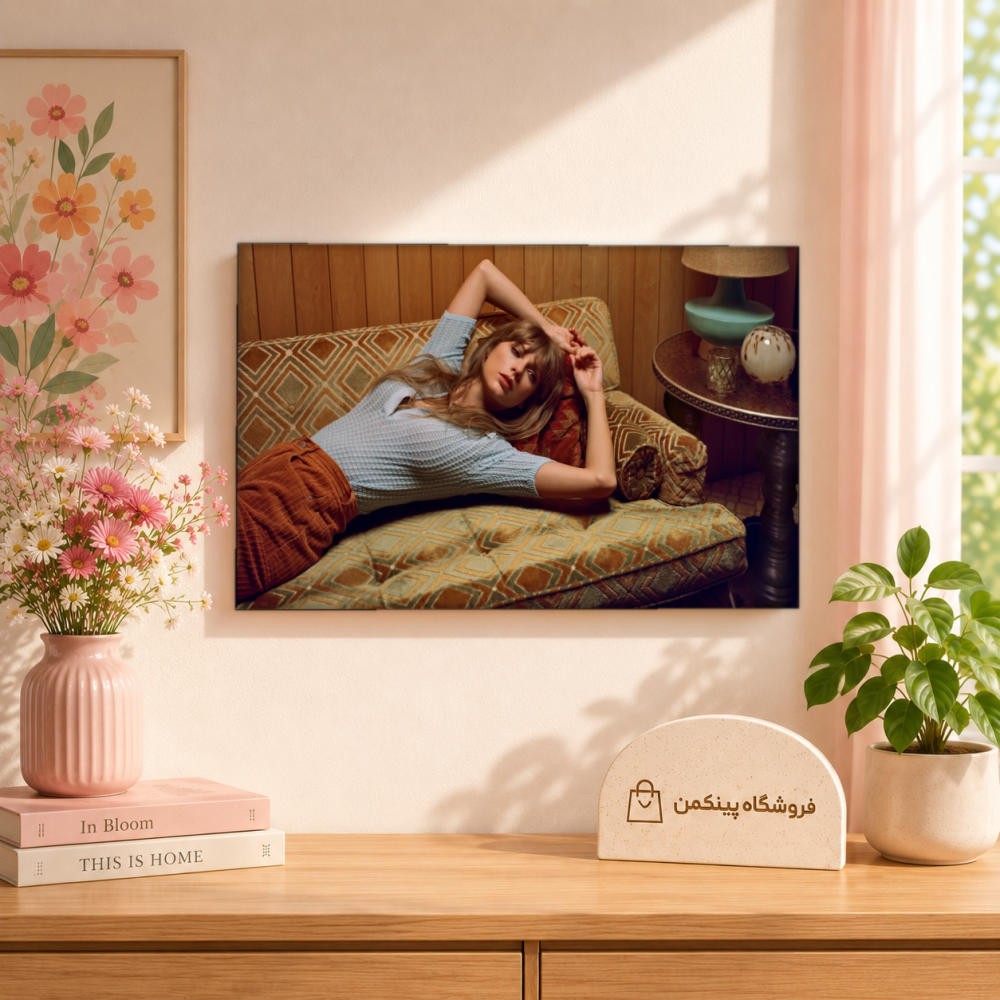 تابلو شاسی پینکمن طرح تیلور سویفت Life Showgirl - Taylor Swift The Life Of A Showgirl کد Jm 7