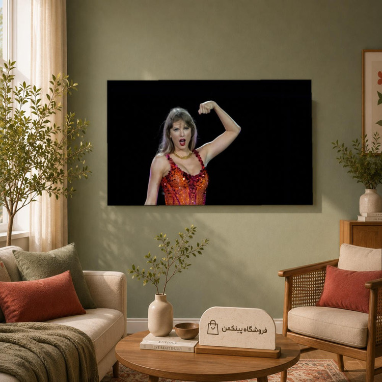 تابلو شاسی پینکمن طرح تیلور سویفت Life Showgirl - Taylor Swift The Life Of A Showgirl کد Jm 18