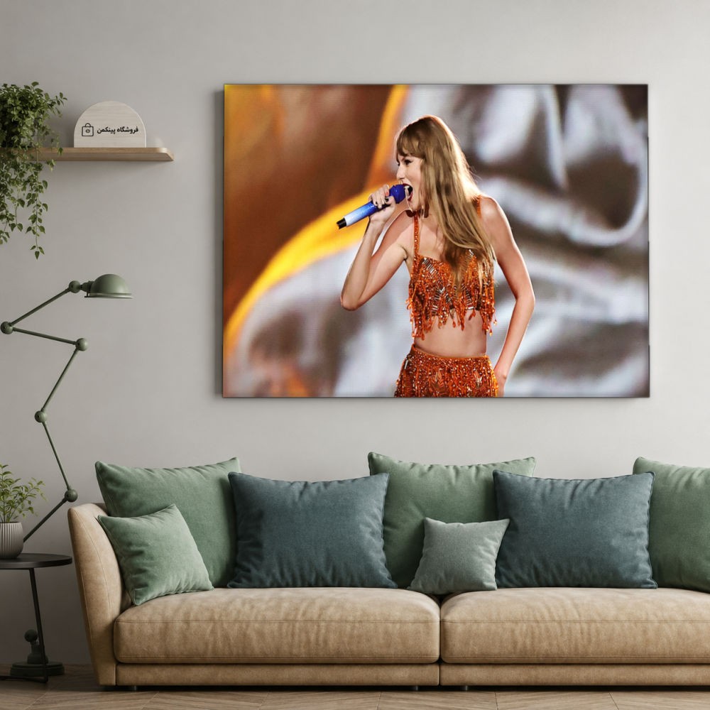 تابلو شاسی پینکمن طرح تیلور سویفت Life Showgirl - Taylor Swift The Life Of A Showgirl کد Jm 16
