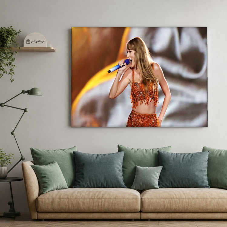 تابلو شاسی پینکمن طرح تیلور سویفت Life Showgirl - Taylor Swift The Life Of A Showgirl کد Jm 16