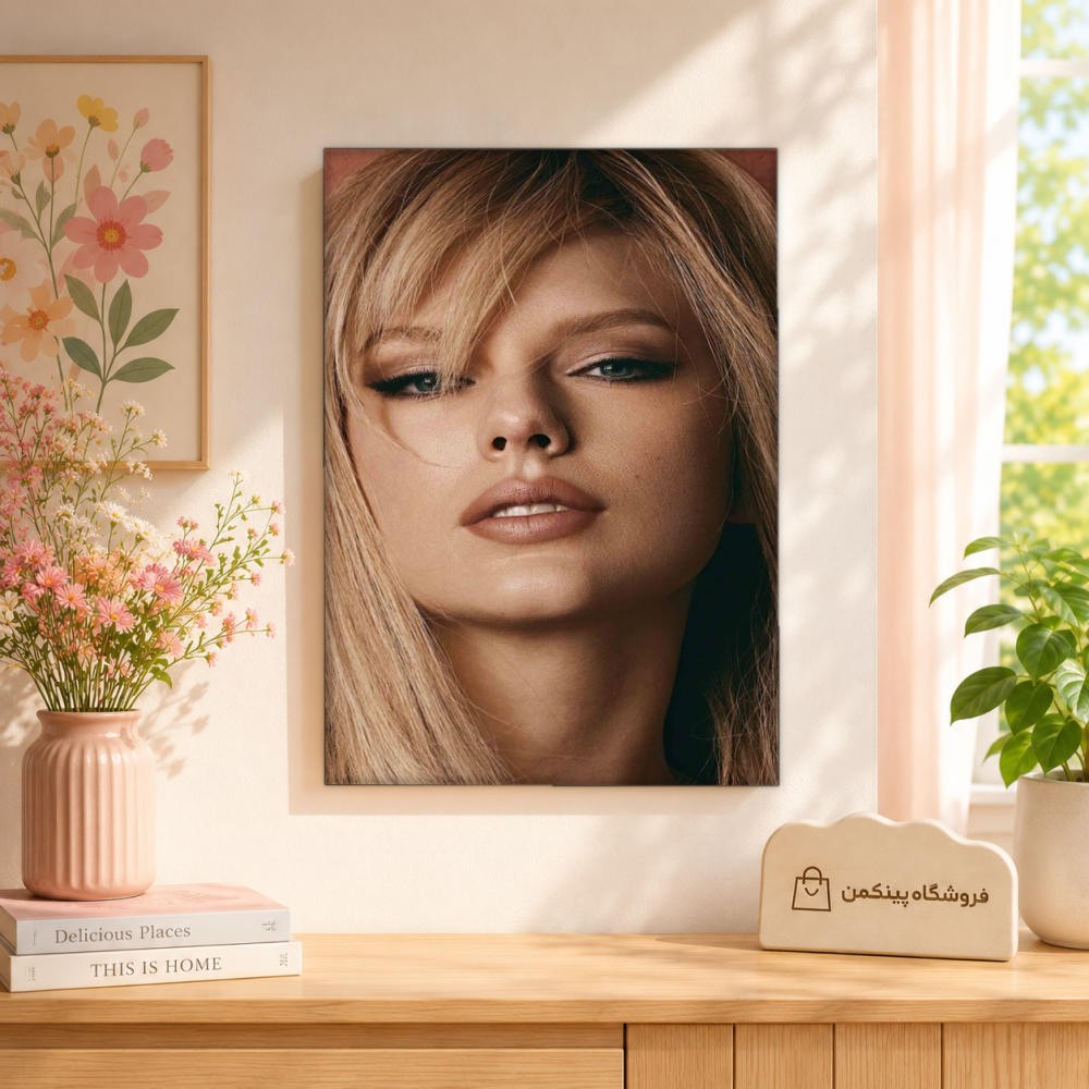 تابلو شاسی پینکمن طرح تیلور سویفت Face - Taylor Swift Face کد Jm 8