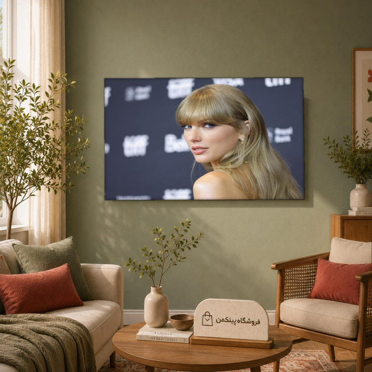تابلو شاسی پینکمن طرح تیلور سویفت Face - Taylor Swift Face کد Jm 29