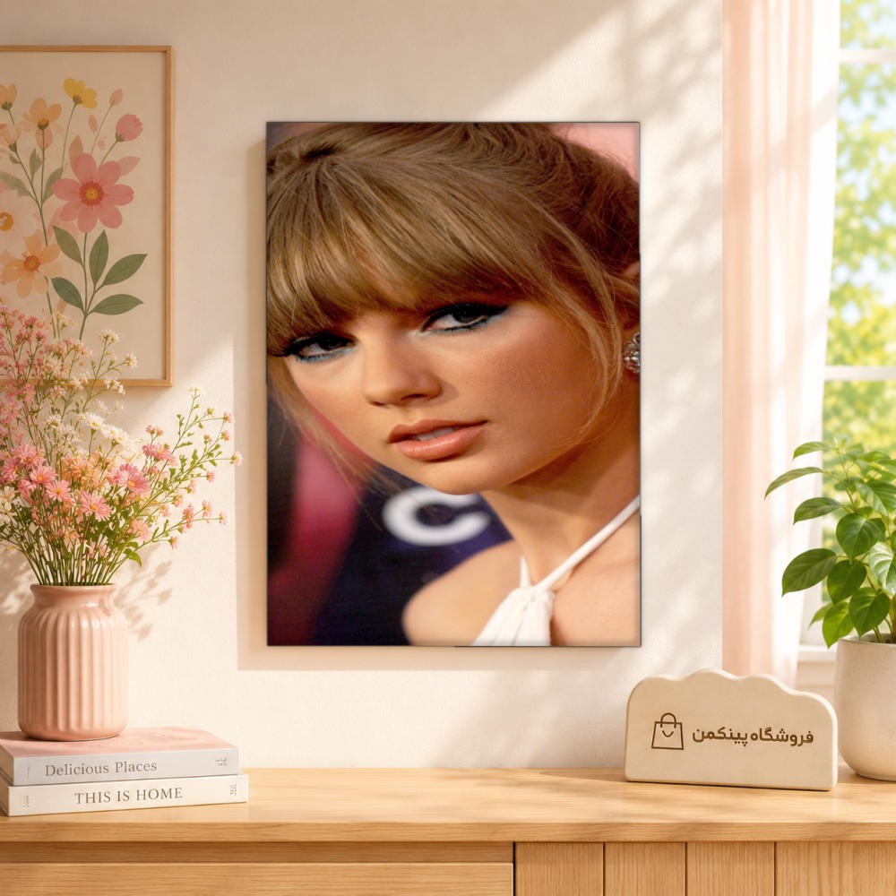 تابلو شاسی پینکمن طرح تیلور سویفت Face - Taylor Swift Face کد Jm 21