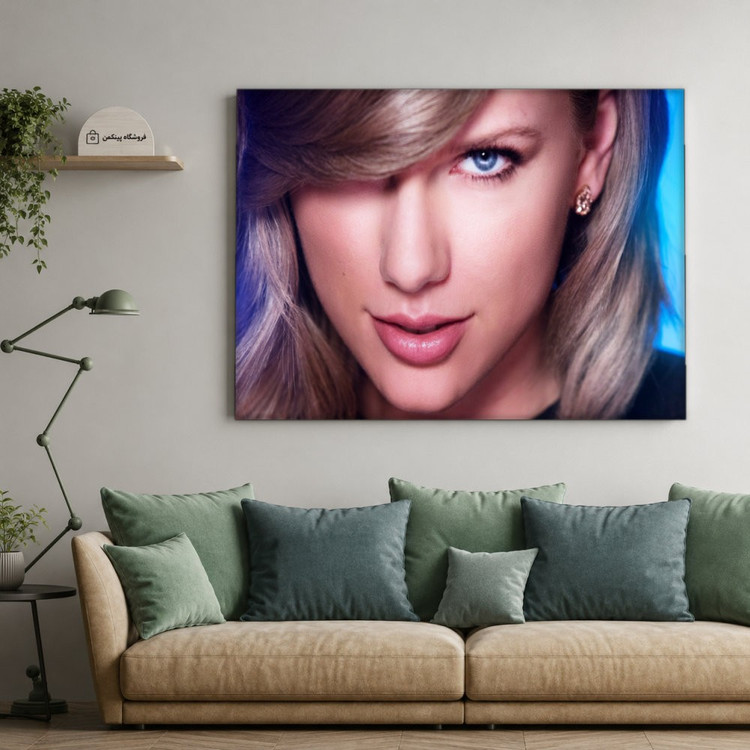 تابلو شاسی پینکمن طرح تیلور سویفت Face - Taylor Swift Face کد Jm 11