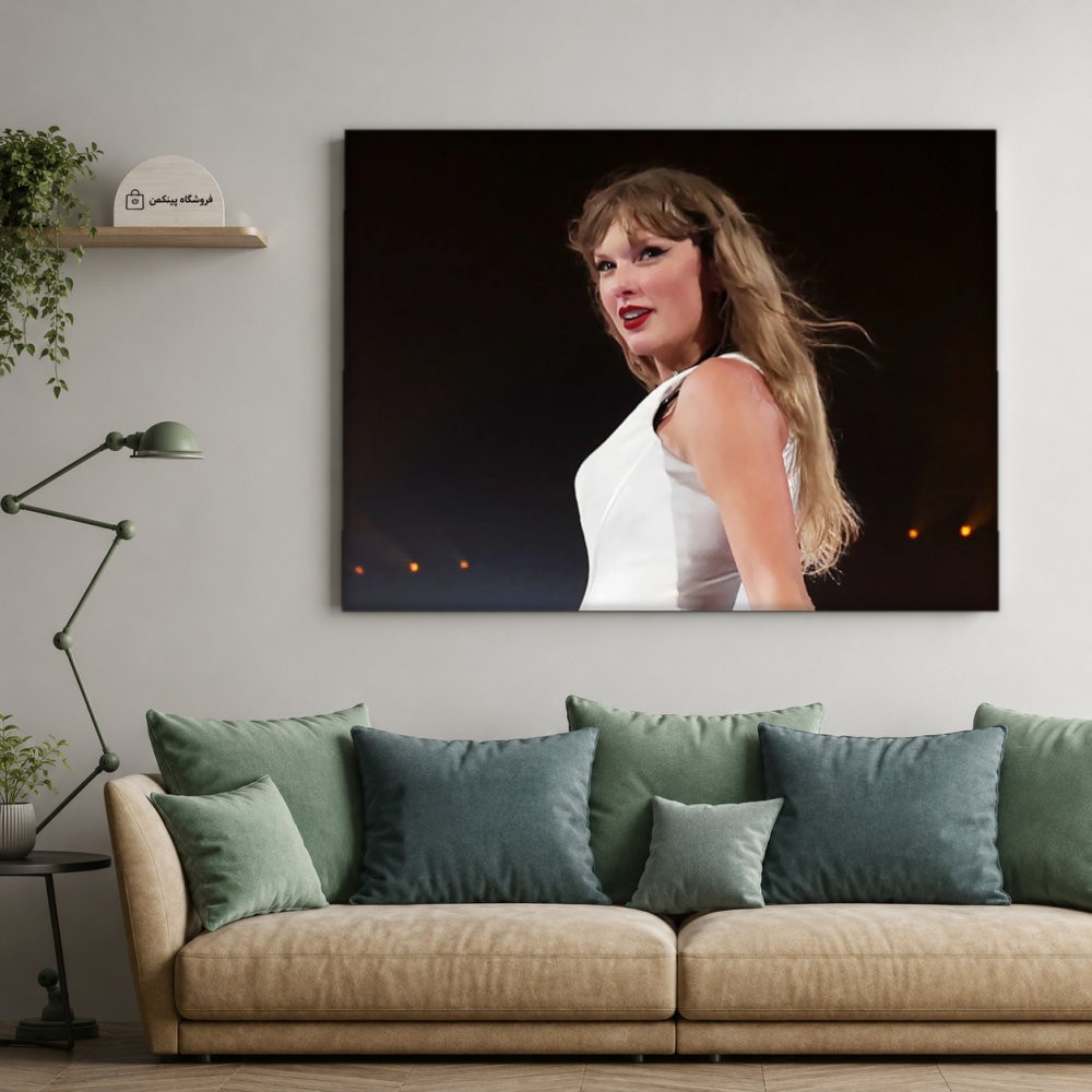 تابلو شاسی پینکمن طرح تیلور سویفت Eras Tour متن آهنگ - Taylor Swift Eras Tour Lyrics کد Jm 17