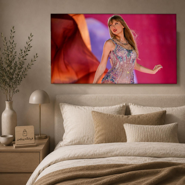 تابلو شاسی پینکمن طرح تیلور سویفت Eras Tour تیلور سویفت - Taylor Swift The Eras Tour Desktop HD کد Jm 7