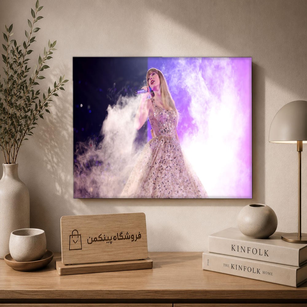 تابلو شاسی پینکمن طرح تیلور سویفت Eras Tour تیلور سویفت - Taylor Swift The Eras Tour Desktop HD کد Jm 41