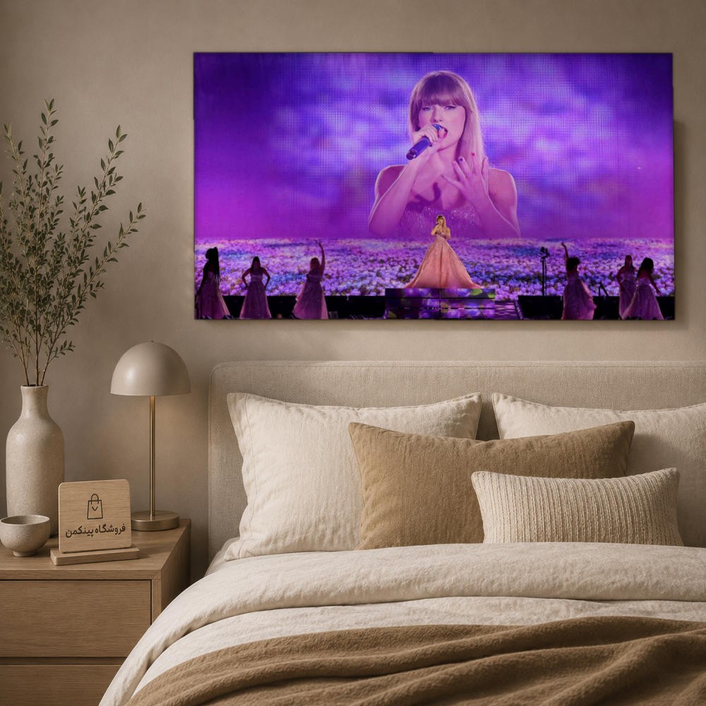 تابلو شاسی پینکمن طرح تیلور سویفت Eras Tour تیلور سویفت - Taylor Swift The Eras Tour Desktop HD کد Jm 37