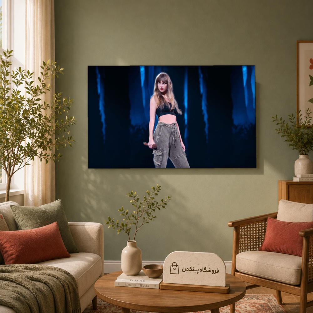 تابلو شاسی پینکمن طرح تیلور سویفت Eras Tour تیلور سویفت - Taylor Swift The Eras Tour Desktop HD کد Jm 34