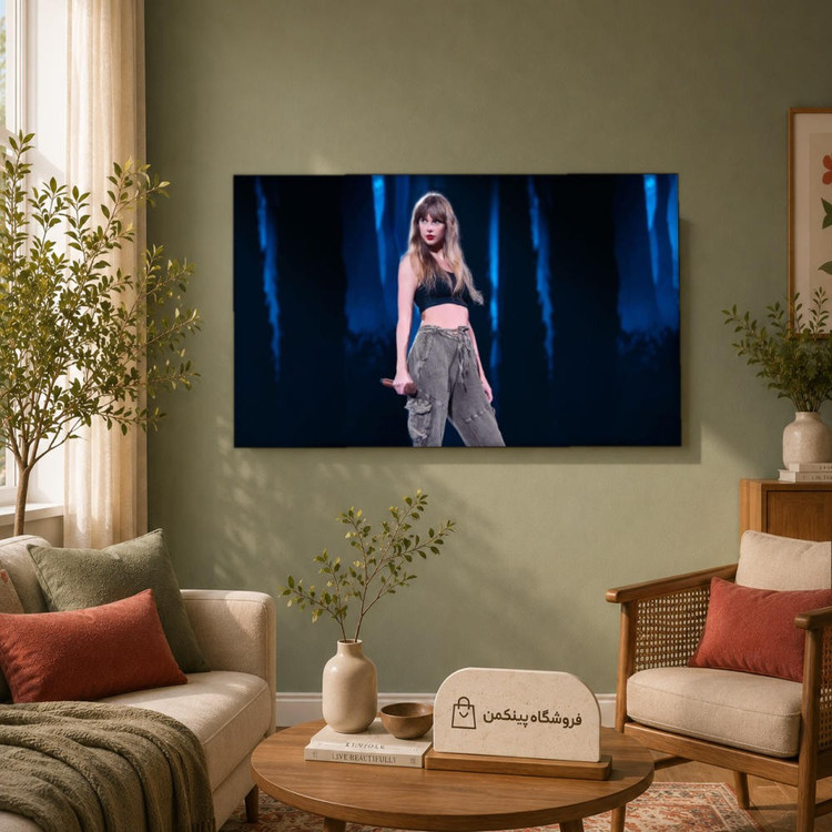 تابلو شاسی پینکمن طرح تیلور سویفت Eras Tour تیلور سویفت - Taylor Swift The Eras Tour Desktop HD کد Jm 34