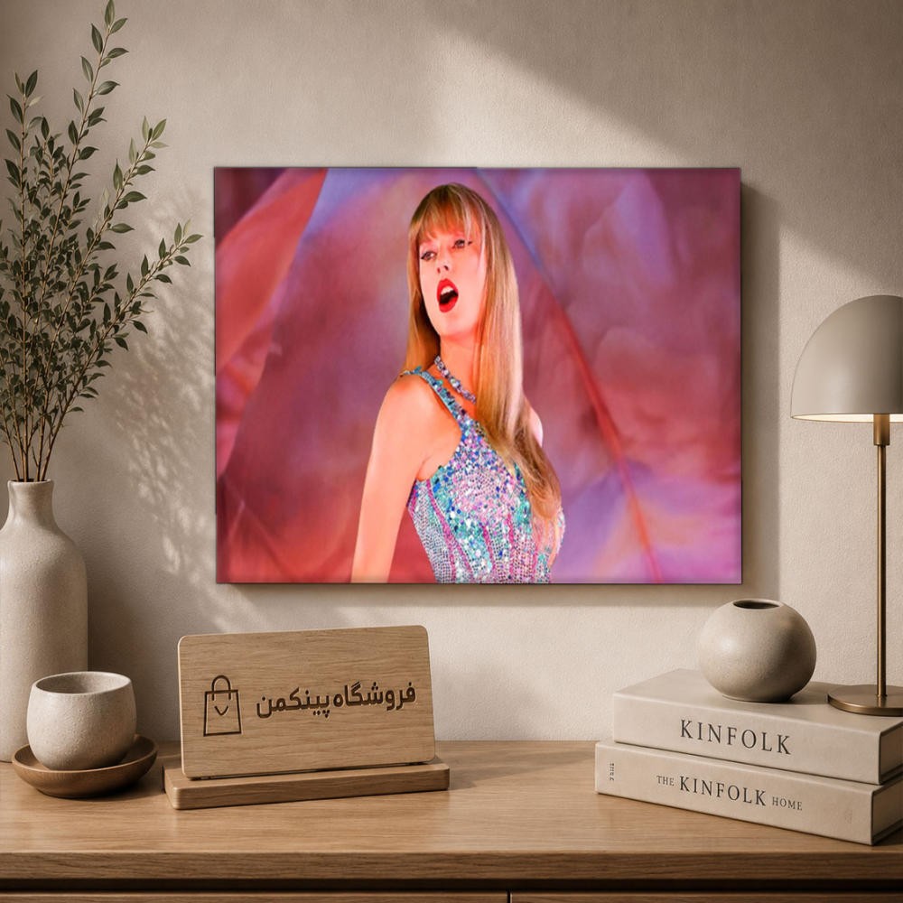 تابلو شاسی پینکمن طرح تیلور سویفت Eras Tour تیلور سویفت - Taylor Swift The Eras Tour Desktop HD کد Jm 32