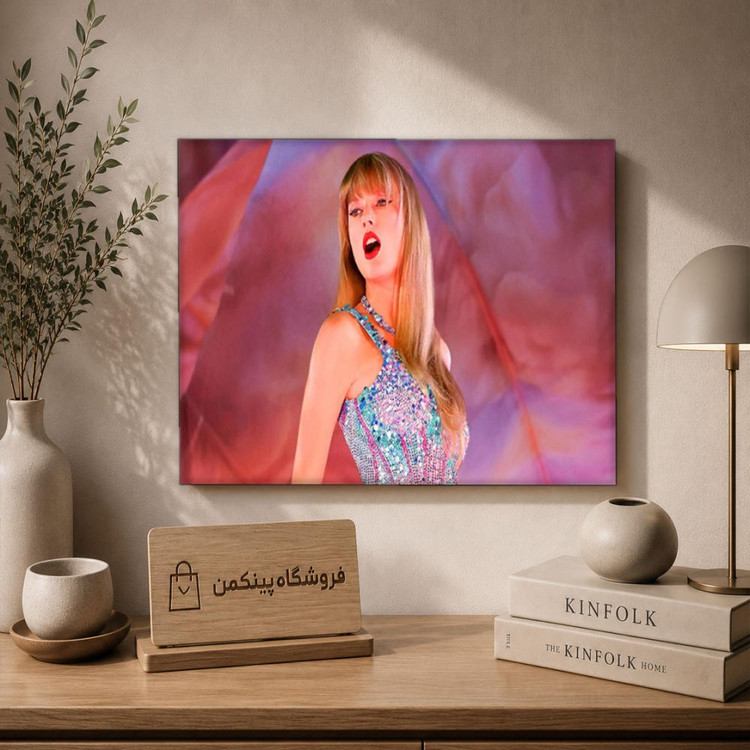 تابلو شاسی پینکمن طرح تیلور سویفت Eras Tour تیلور سویفت - Taylor Swift The Eras Tour Desktop HD کد Jm 32