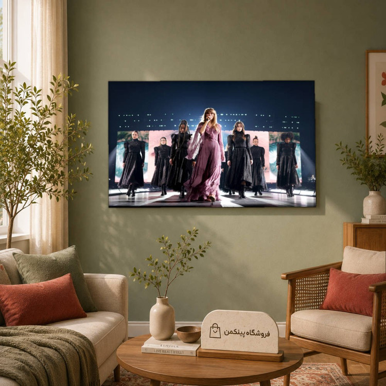 تابلو شاسی پینکمن طرح تیلور سویفت Eras Tour تیلور سویفت - Taylor Swift The Eras Tour Desktop HD کد Jm 3