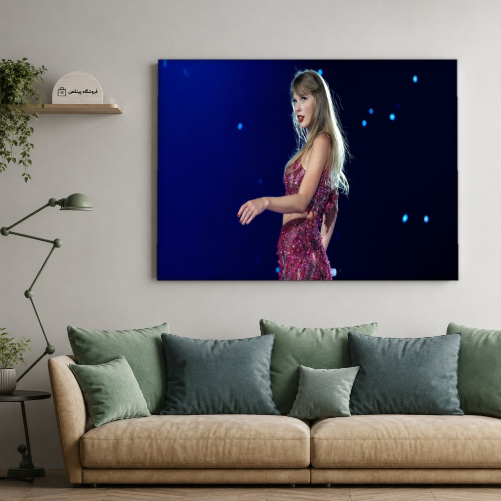 تابلو شاسی پینکمن طرح تیلور سویفت Eras Tour تیلور سویفت - Taylor Swift The Eras Tour Desktop HD کد Jm 28