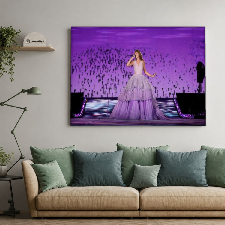 تابلو شاسی پینکمن طرح تیلور سویفت Eras Tour تیلور سویفت - Taylor Swift The Eras Tour Desktop HD کد Jm 25