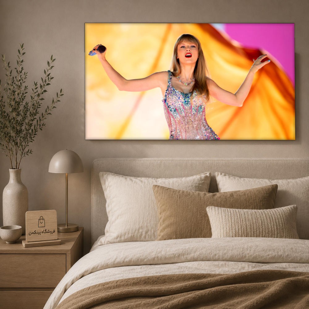 تابلو شاسی پینکمن طرح تیلور سویفت Eras Tour تیلور سویفت - Taylor Swift The Eras Tour Desktop HD کد Jm 19