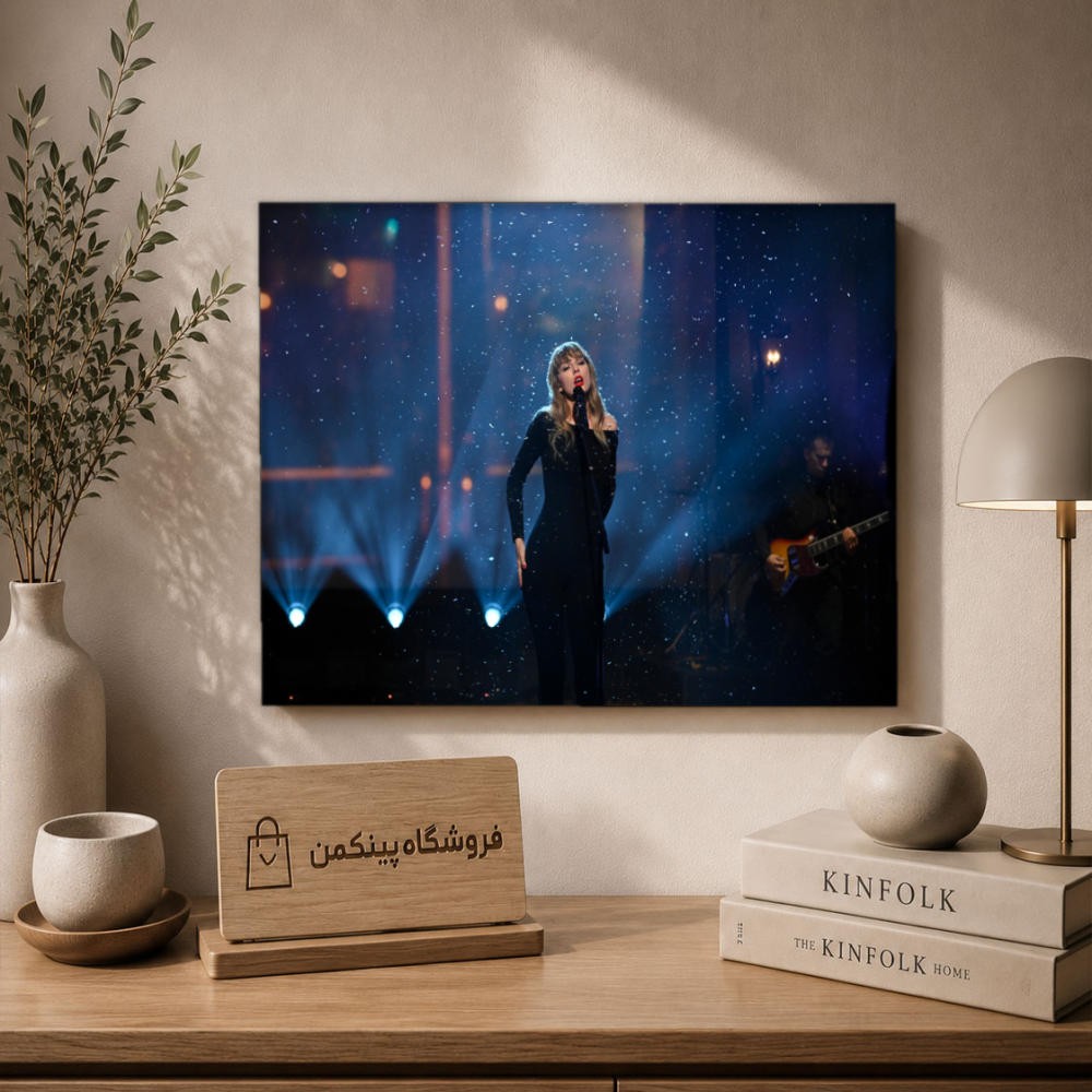 تابلو شاسی پینکمن طرح تیلور سویفت Eras Tour تیلور سویفت - Taylor Swift The Eras Tour Desktop HD کد Jm 16
