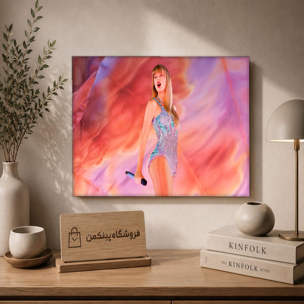 تابلو شاسی پینکمن طرح تیلور سویفت Eras Tour - Taylor Swift The Eras Tour Desktop کد Jm 6