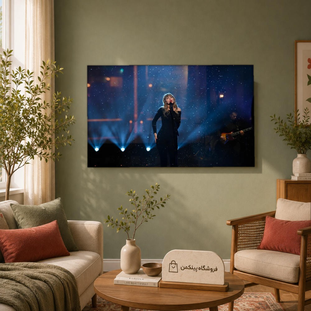 تابلو شاسی پینکمن طرح تیلور سویفت Eras Tour - Taylor Swift The Eras Tour Desktop کد Jm 51