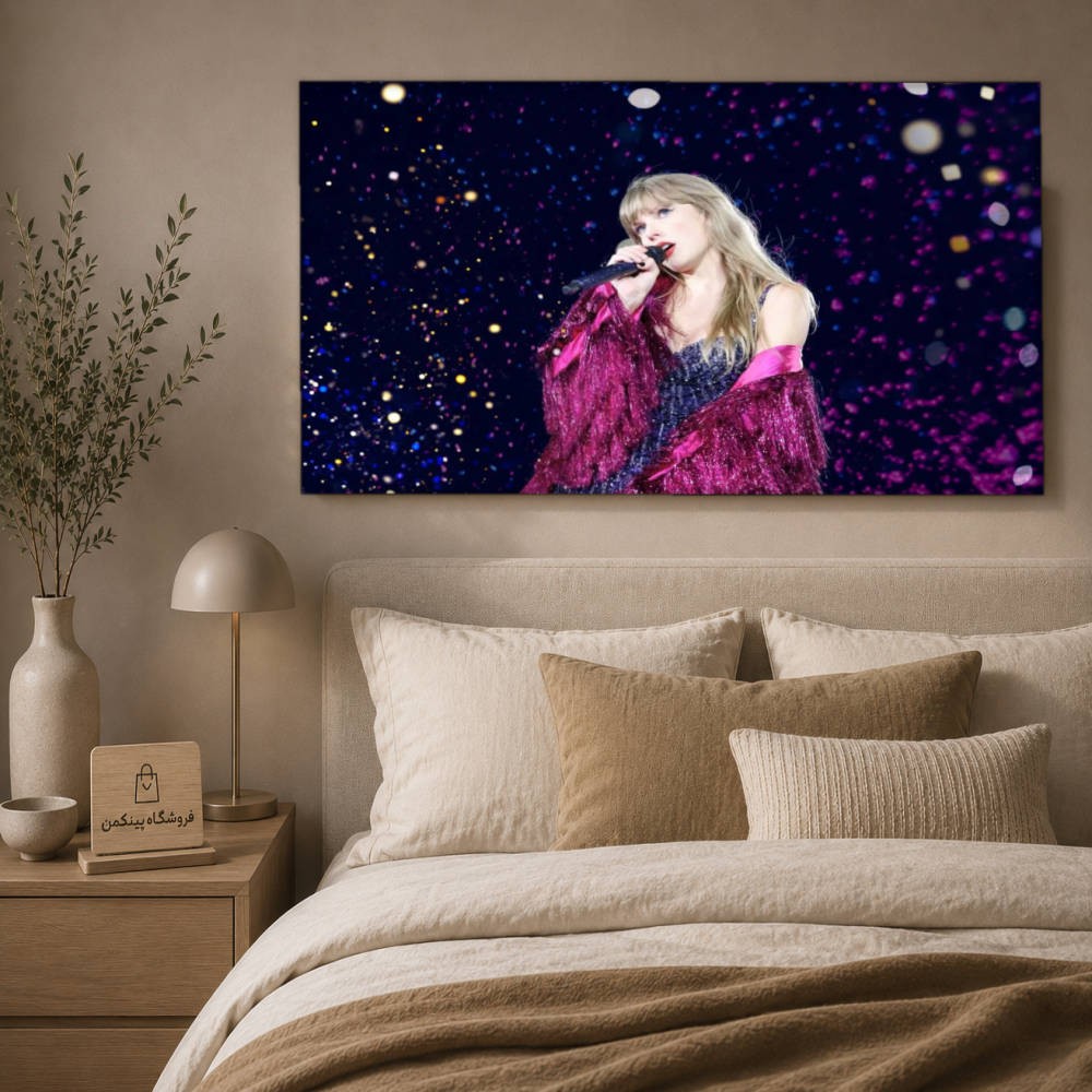 تابلو شاسی پینکمن طرح تیلور سویفت Eras Tour - Taylor Swift The Eras Tour Desktop کد Jm 45