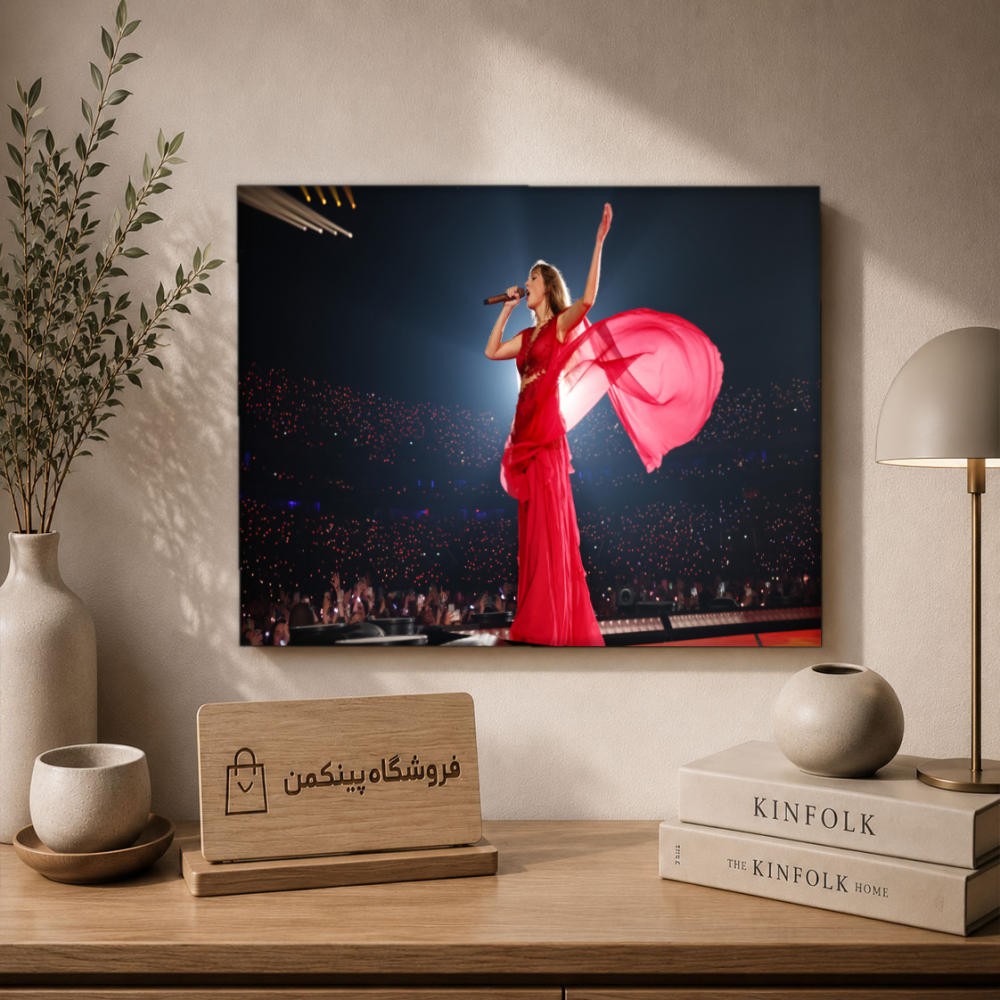 تابلو شاسی پینکمن طرح تیلور سویفت Eras Tour - Taylor Swift The Eras Tour Desktop کد Jm 43