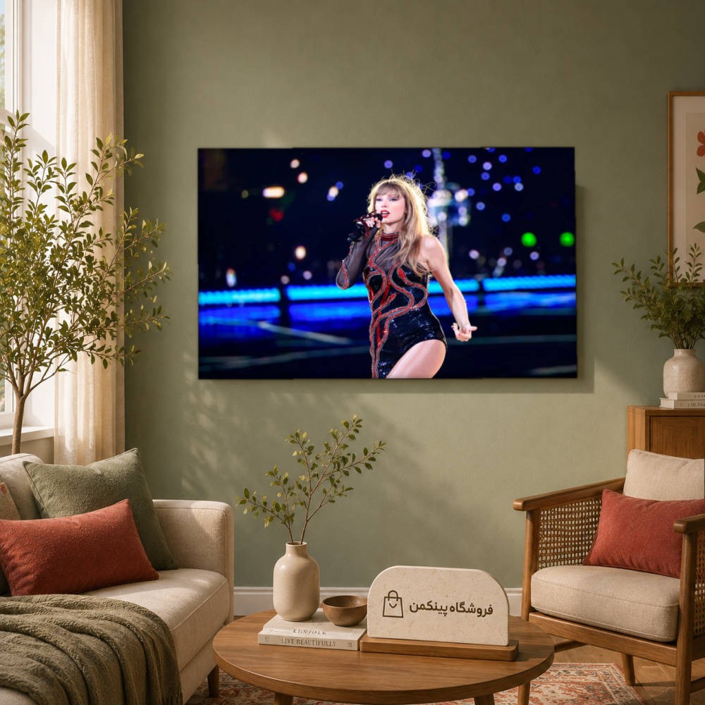 تابلو شاسی پینکمن طرح تیلور سویفت Eras Tour - Taylor Swift The Eras Tour Desktop کد Jm 39