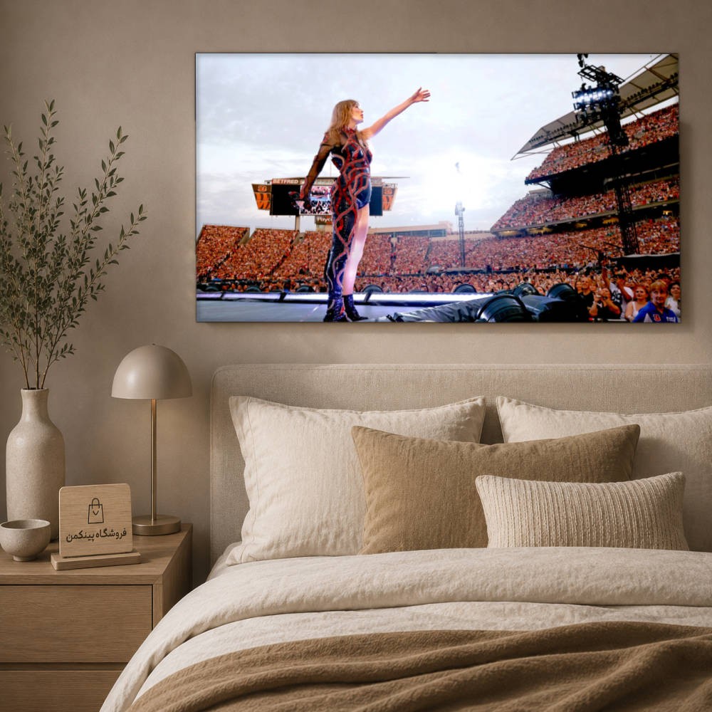 تابلو شاسی پینکمن طرح تیلور سویفت Eras Tour - Taylor Swift The Eras Tour Desktop کد Jm 37