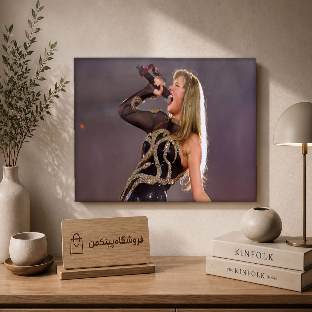 تابلو شاسی پینکمن طرح تیلور سویفت Eras Tour - Taylor Swift The Eras Tour Desktop کد Jm 34