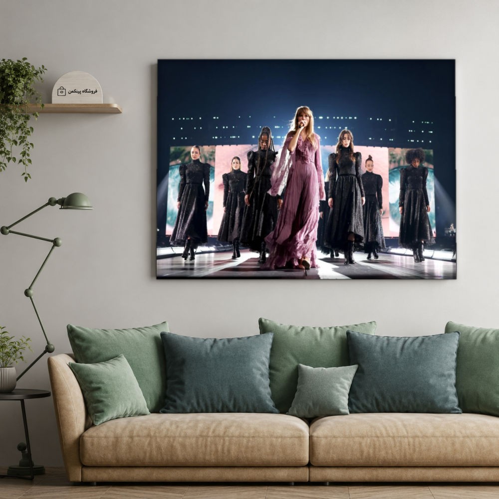 تابلو شاسی پینکمن طرح تیلور سویفت Eras Tour - Taylor Swift The Eras Tour Desktop کد Jm 19