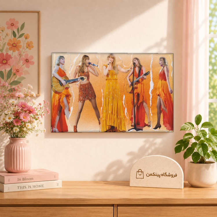 تابلو شاسی پینکمن طرح تیلور سویفت Eras Tour - Taylor Swift The Eras Tour Desktop کد Jm 18