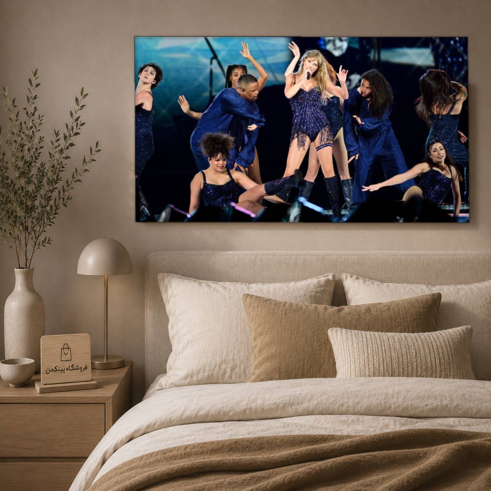 تابلو شاسی پینکمن طرح تیلور سویفت Eras Tour - Taylor Swift The Eras Tour Desktop کد Jm 11