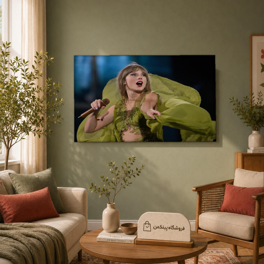 تابلو شاسی پینکمن طرح تیلور سویفت Cinematic کیهان - Taylor Swift Cinematic Universe کد Jm 5