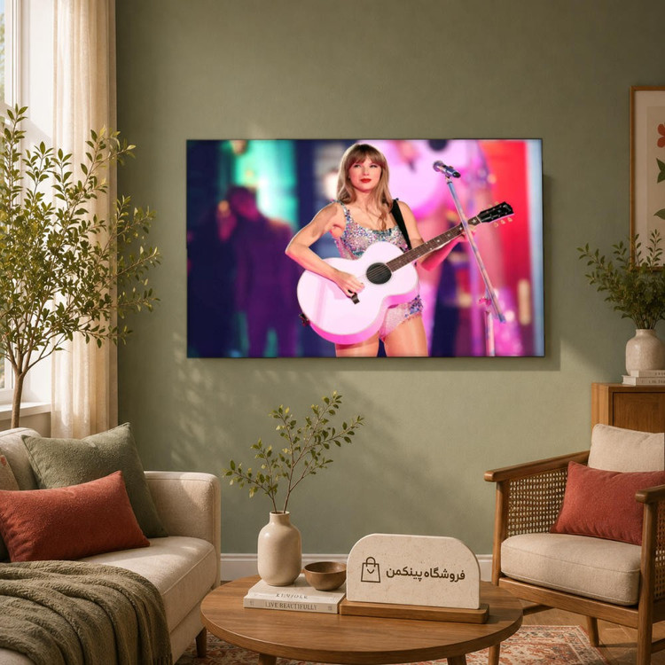 تابلو شاسی پینکمن طرح تیلور سویفت Cinematic کیهان - Taylor Swift Cinematic Universe کد Jm 25