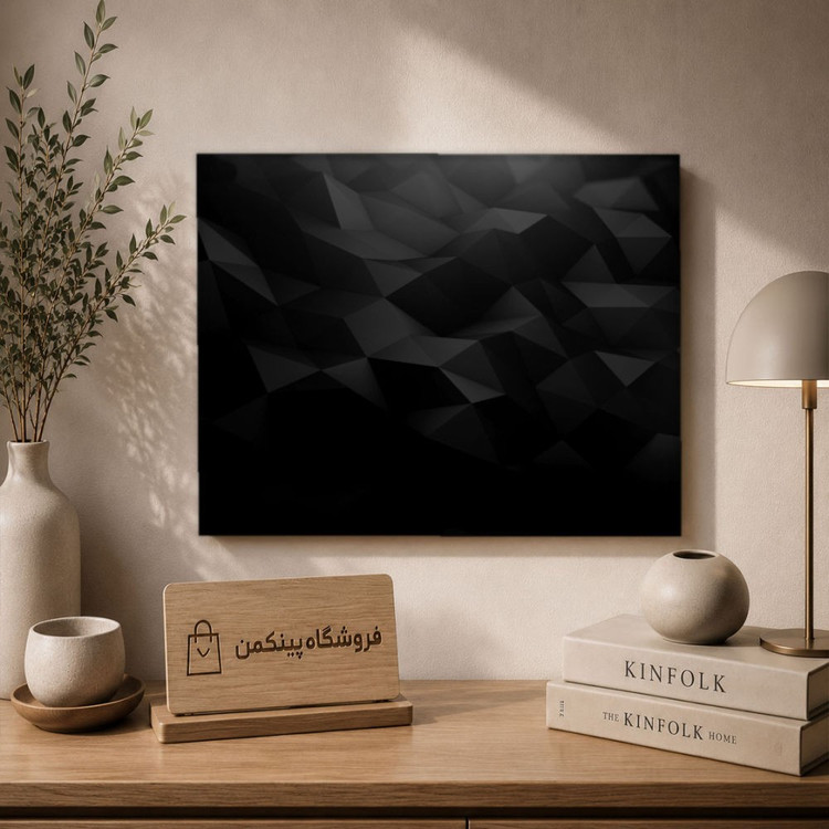 تابلو شاسی پینکمن طرح تکرنگ نسخه پنجم - Monochrome Desktop کد Jm 43