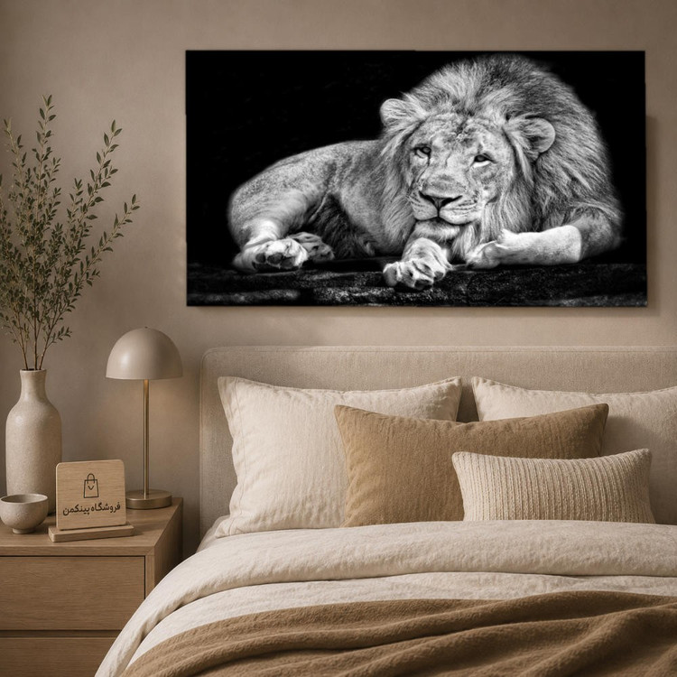 تابلو شاسی پینکمن طرح تکرنگ نسخه پنجم - Monochrome Desktop کد Jm 3