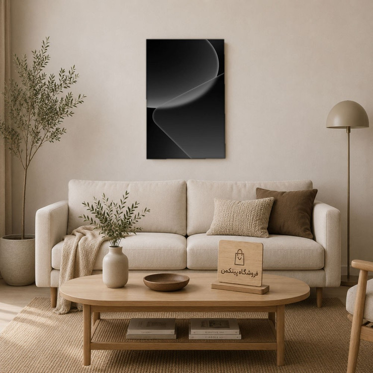 تابلو شاسی پینکمن طرح تکرنگ نسخه هفتم - Monochrome Mobile کد Jm 33