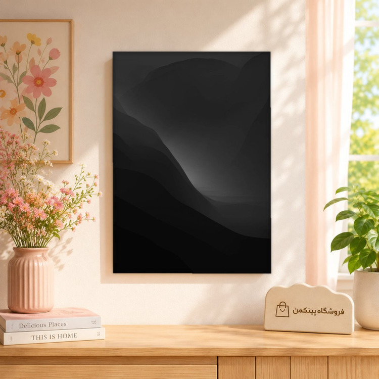 تابلو شاسی پینکمن طرح تکرنگ نسخه هفتم - Monochrome Mobile کد Jm 22