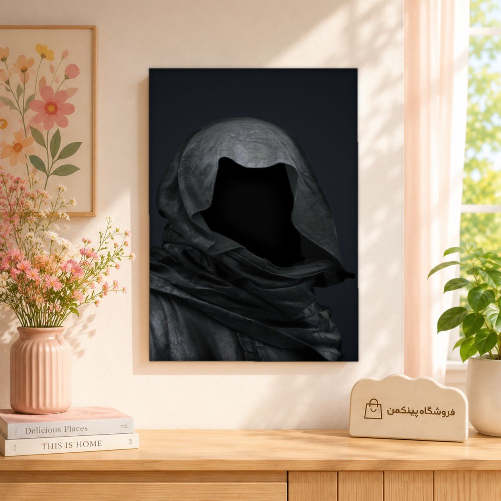 تابلو شاسی پینکمن طرح تکرنگ نسخه هشتم - Monochrome Phone کد Jm 12