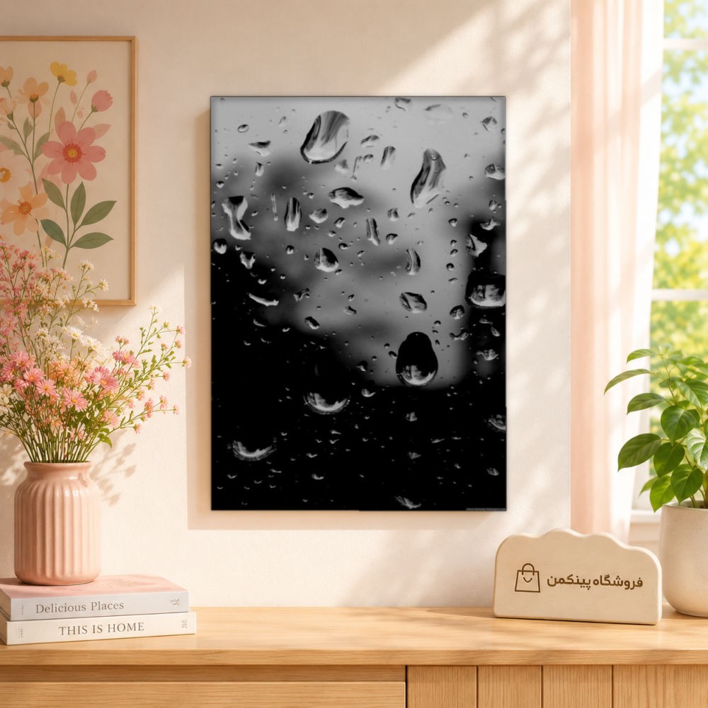 تابلو شاسی پینکمن طرح تکرنگ نسخه دهم - Phone Monochrome کد Jm 6