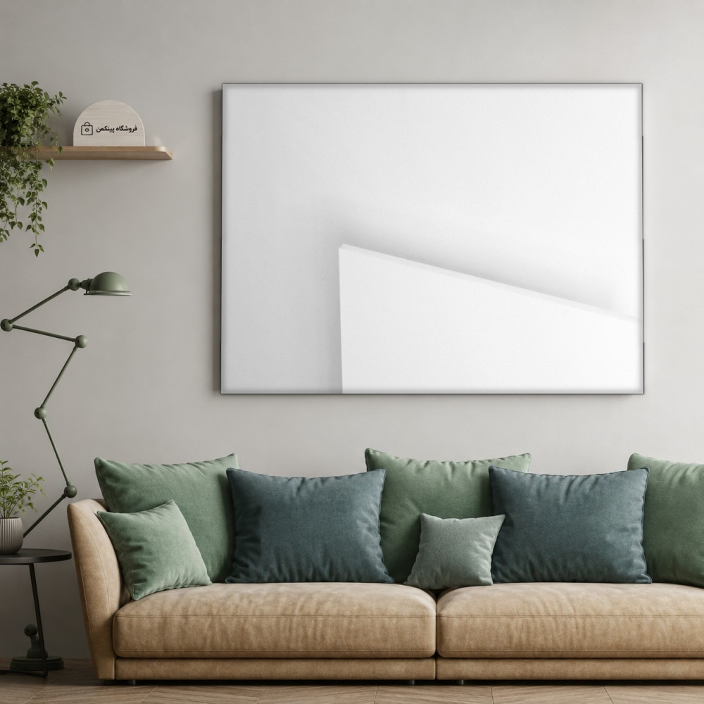 تابلو شاسی پینکمن طرح تکرنگ مینیمال - Monochrome Minimal 4k کد Jm 21