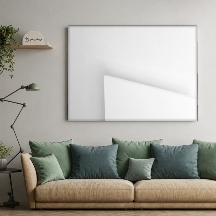 تابلو شاسی پینکمن طرح تکرنگ مینیمال - Monochrome Minimal 4k کد Jm 21