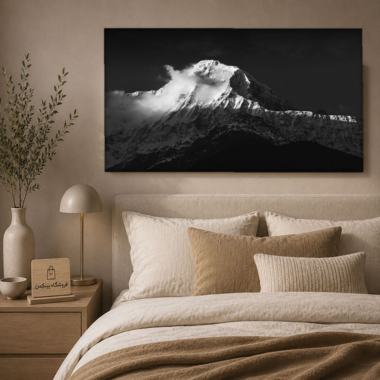 تابلو شاسی پینکمن طرح تکرنگ - 4k Monochrome کد Jm 22